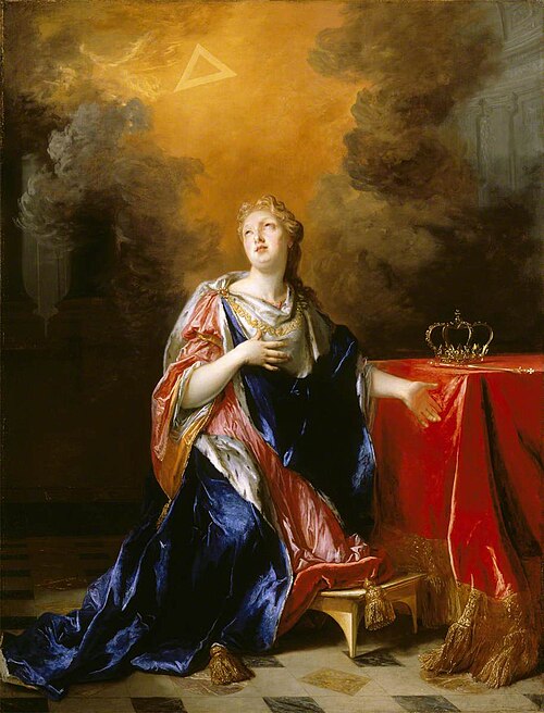 Queen St Margaret, Queen of Scotland (1045/6–1093), 1692, Nicolas de Largillière