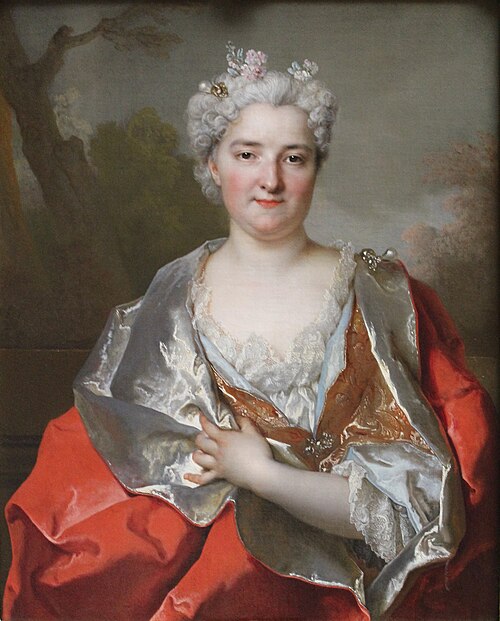 Portrait présumé de Anne Thérèse de Marquenat de Courcelles, 1700, Nicolas de Largillière