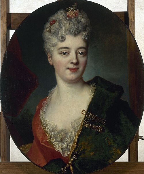 Portrait présumé d'Elisabeth Delpech, marquise de Cailly, 1701, Nicolas de Largillière