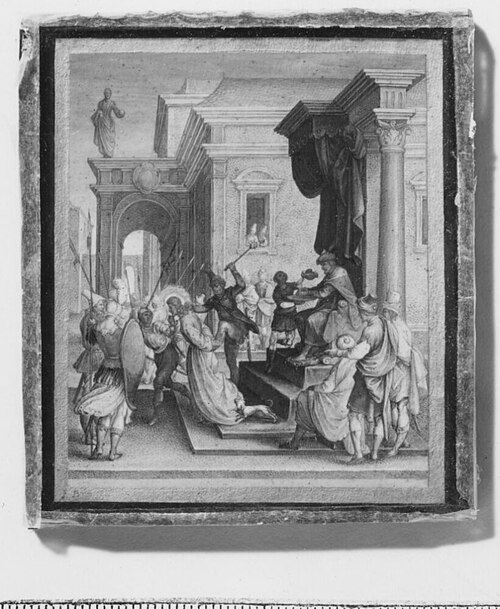 Scener ur Kristi liv (Kristus gisslas), , Friedrich Brentel