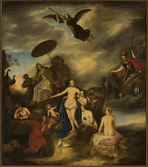 Judgement of Paris, , Govert Flinck