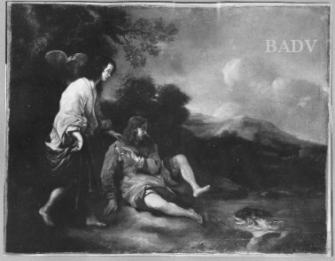 Tobias and the angel finding the fish, 1640, Govert Flinck
