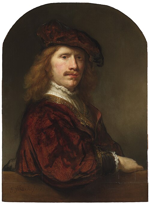 Self-Portrait, 1643, Govert Flinck