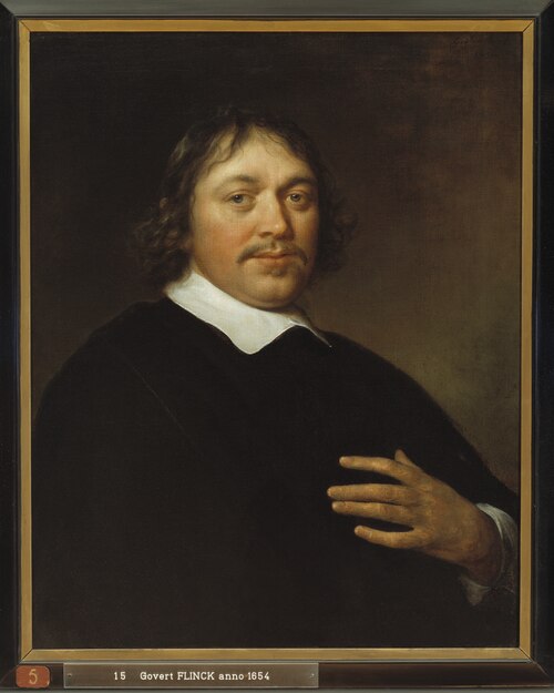 Portrait of an unknown man, 1654, Govert Flinck