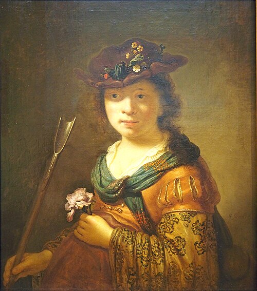 A Shepherdess, 1636, Govert Flinck