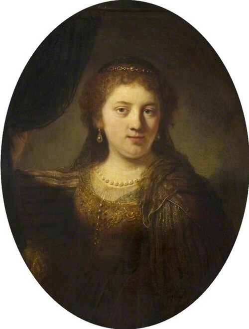 Portrait of a Woman (possibly Saskia Uylenburgh, 1612–1642), , Govert Flinck
