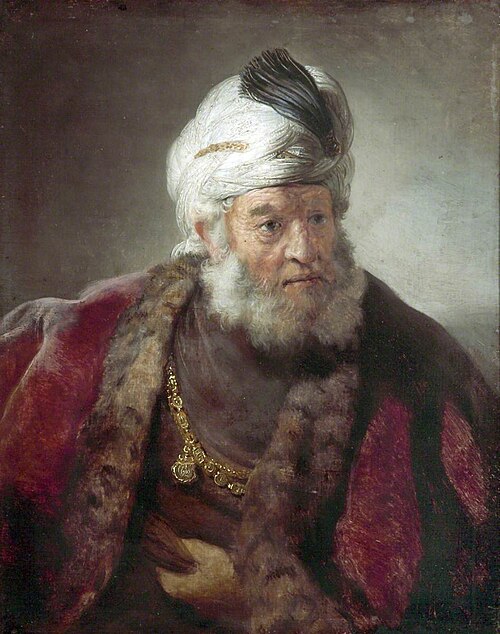 Portrait of a Man in Oriental Dress, 1640, Govert Flinck