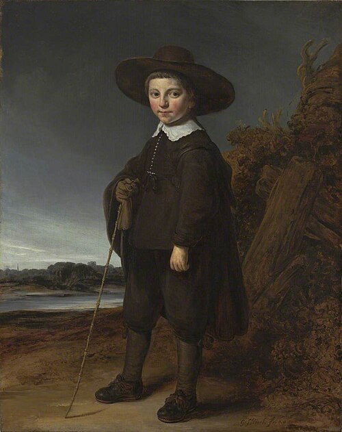 Portrait of a Boy, 1640, Govert Flinck