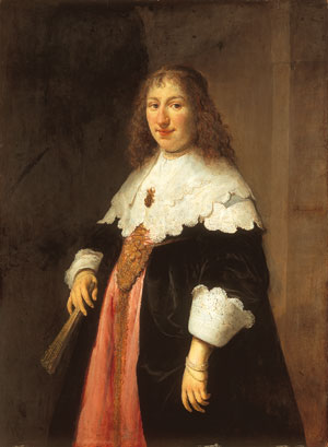 Portrait of an unknown woman, 1641, Govert Flinck