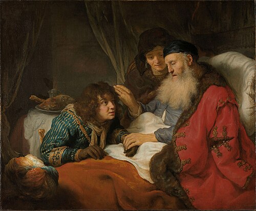 Isaac Blessing Jacob, 1638, Govert Flinck