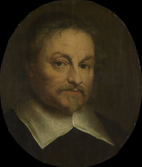 Joost van den Vondel (1587-1679). Poet, 1653, Govert Flinck