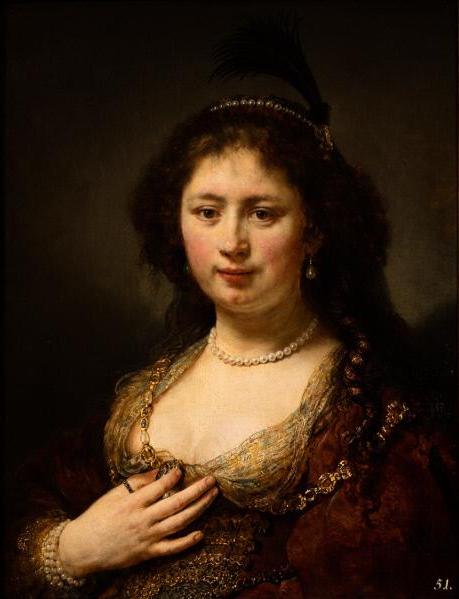 Portrait of Sara van Baerle, 1636, Govert Flinck