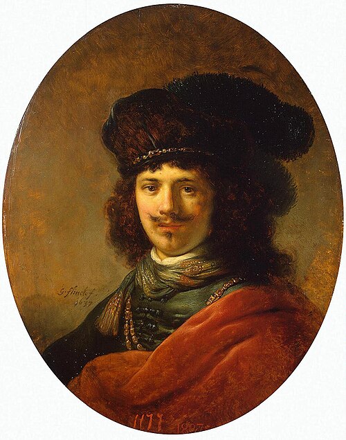 Portrait of a Young Man, 1637, Govert Flinck