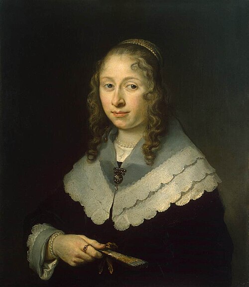 Portrait of a Woman, 1645, Govert Flinck