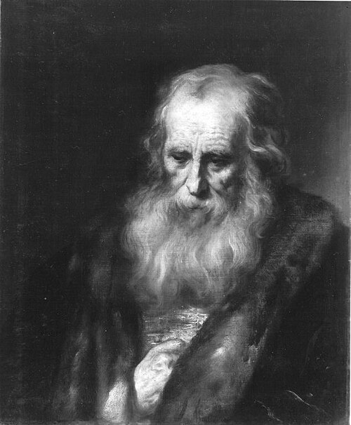 Portrait d'un homme âgé, 1637, Govert Flinck