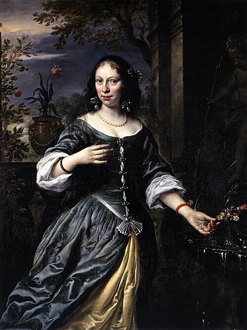 Portrait of Susanna van Baerle, 1655, Govert Flinck