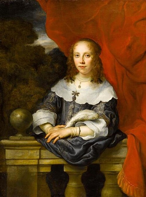 Portrait of a Lady (Margaretha van Raephorst?), 1646, Govert Flinck