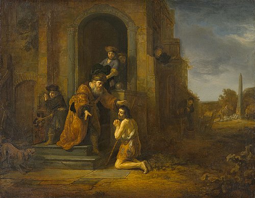 The Return of the Prodigal Son, 1645, Govert Flinck