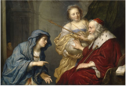 Bathsheba's Appeal to David, 1651, Govert Flinck