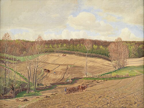 Ved forårstid, 1901, Fritz Syberg