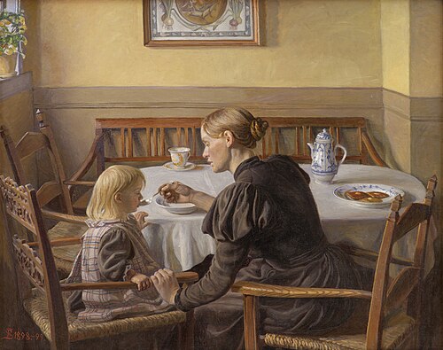 Mother and Child, 1898, Fritz Syberg