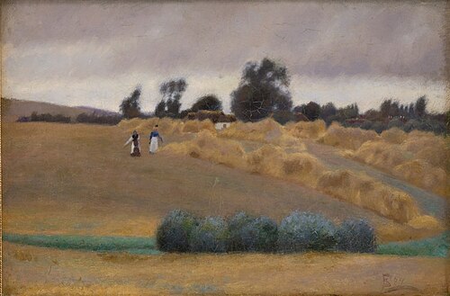Harvest, 1887, Fritz Syberg