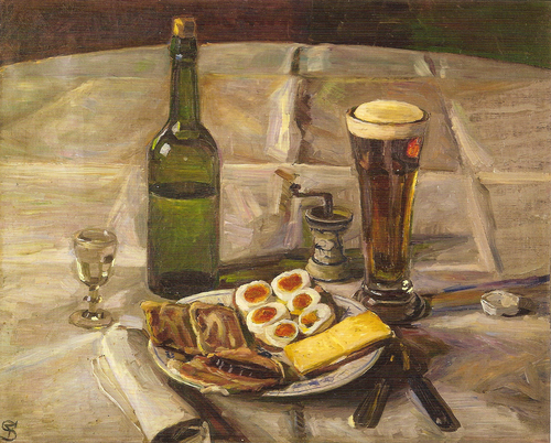 Lunch, 1906, Fritz Syberg