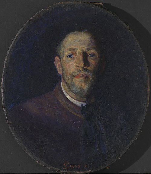 Painting, 1890, Fritz Syberg