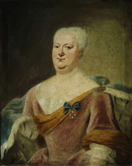 Elisabeth Sophie of Brunswick Lüneburg, 1750, Dominicus van der Smissen