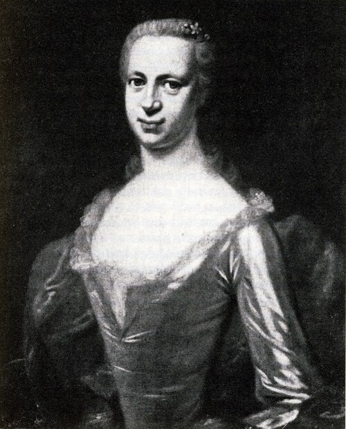 Porträt der Margareta Klopstock (1728-1758), 1755, Dominicus van der Smissen