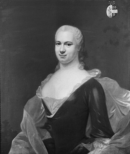 Portrait of Cornelia Maria Elias (1732-1769), 1758, Dominicus van der Smissen