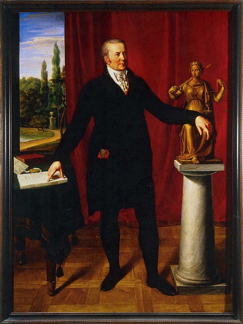 Portrait de Karl August von Hardenberg (1750-1822), 1812, Wilhelm von Schadow