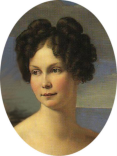 Portrait of Princess Alexandrine of Prussia (1803–1892), 1820, Wilhelm von Schadow