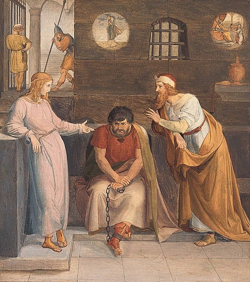 Traumdeutung Josephs, 1816, Wilhelm von Schadow