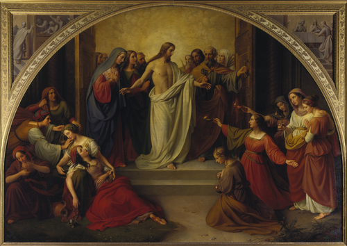 The parable of the wise and foolish virgins, , Wilhelm von Schadow