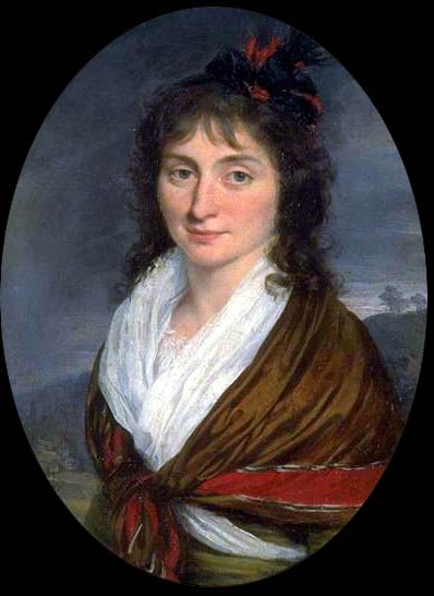 Portrait de Charlotte Robespierre, 1790, Jean-Baptiste Isabey