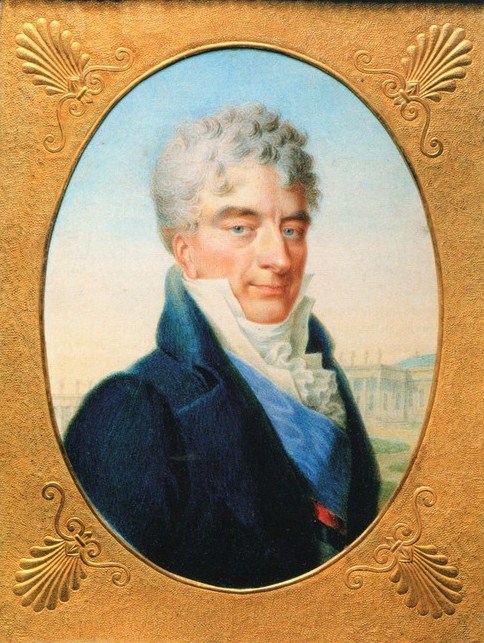 Porträt des Andrey Razumovsky (1752—1836), 1812, Jean-Baptiste Isabey