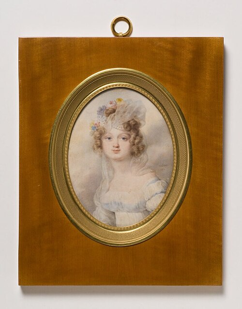 Micheline Bierzynska, Countess, 1830, Jean-Baptiste Isabey
