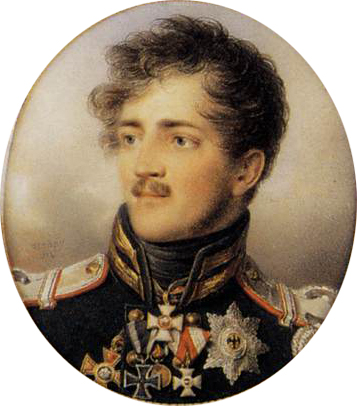 Prince August of Prussia, 1814, Jean-Baptiste Isabey