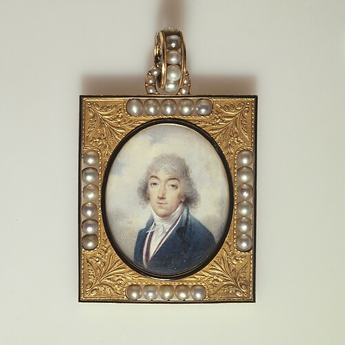 Portrait d'homme, 1802, Jean-Baptiste Isabey