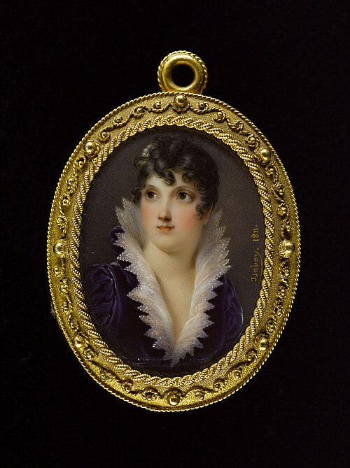 Portrait de la Duchesse de Bassano, 1811, Jean-Baptiste Isabey