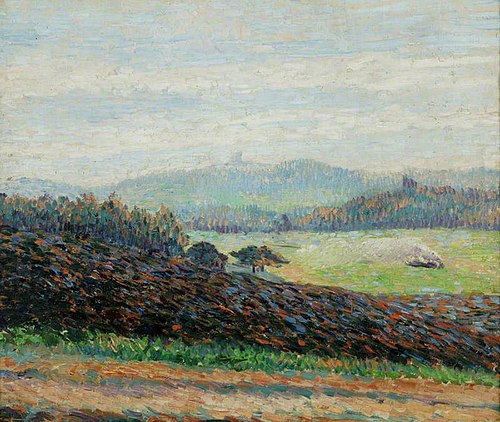 The Bonfire, , Félix Pissarro