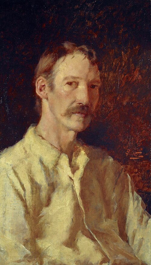 Robert Louis Stevenson, 1892, Girolamo Pieri Nerli