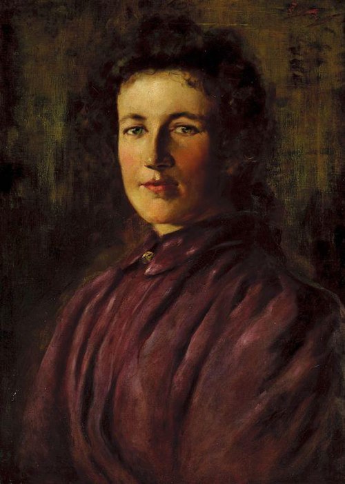 Portrait of Jane Eyre, 1895, Girolamo Pieri Nerli
