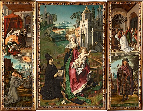 Retable of the Virgin of Montserrat, , Bartolomé Bermejo