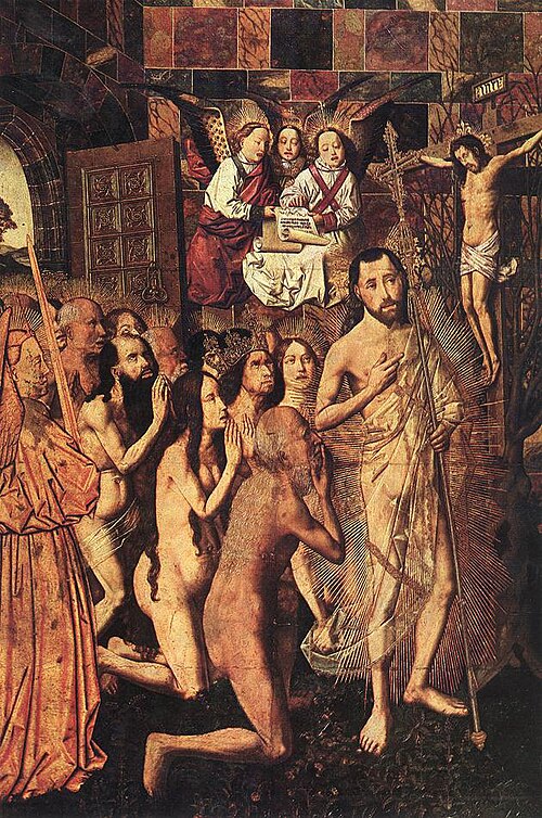 Christ Leading the Patriarchs to the Paradise, 1480, Bartolomé Bermejo