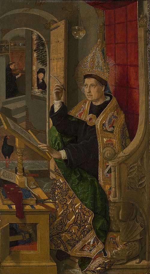 Saint Augustine, 1481, Bartolomé Bermejo