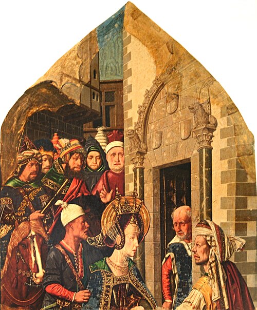 Imprisonment of Sainte Engratia, 1477, Bartolomé Bermejo