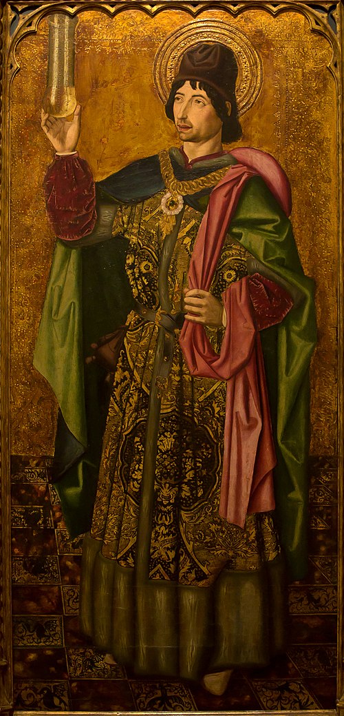 Saint Damian, 1477, Bartolomé Bermejo