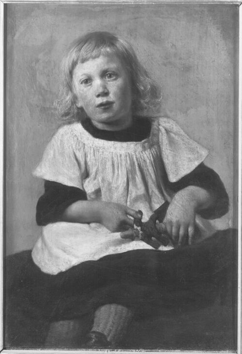 Der Sohn des Künstlers, 1858, Wilhelm von Lindenschmit
